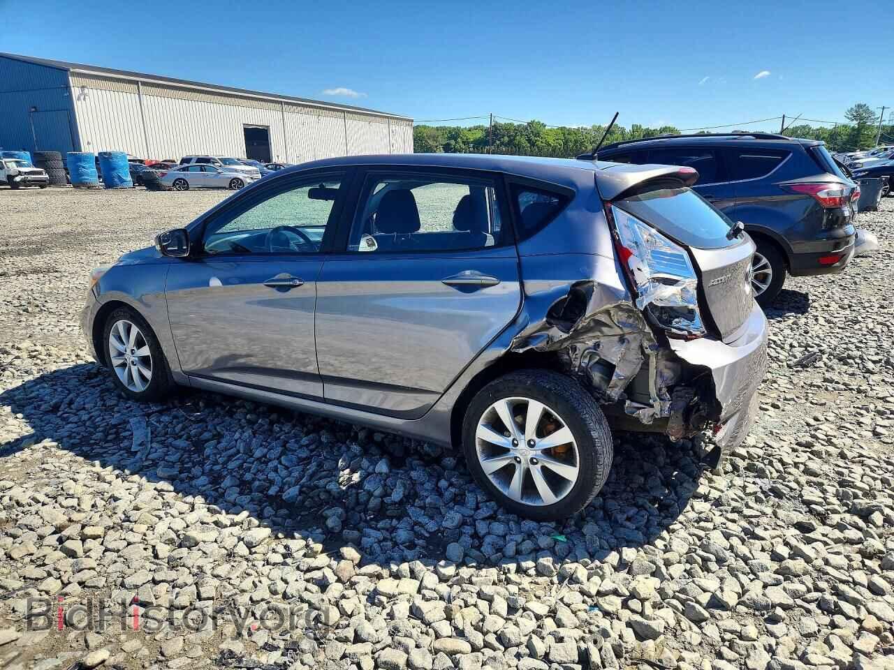 2014 HYUNDAI ACCENT - VIN: KMHCU5AE4EU168115 - Фото 2