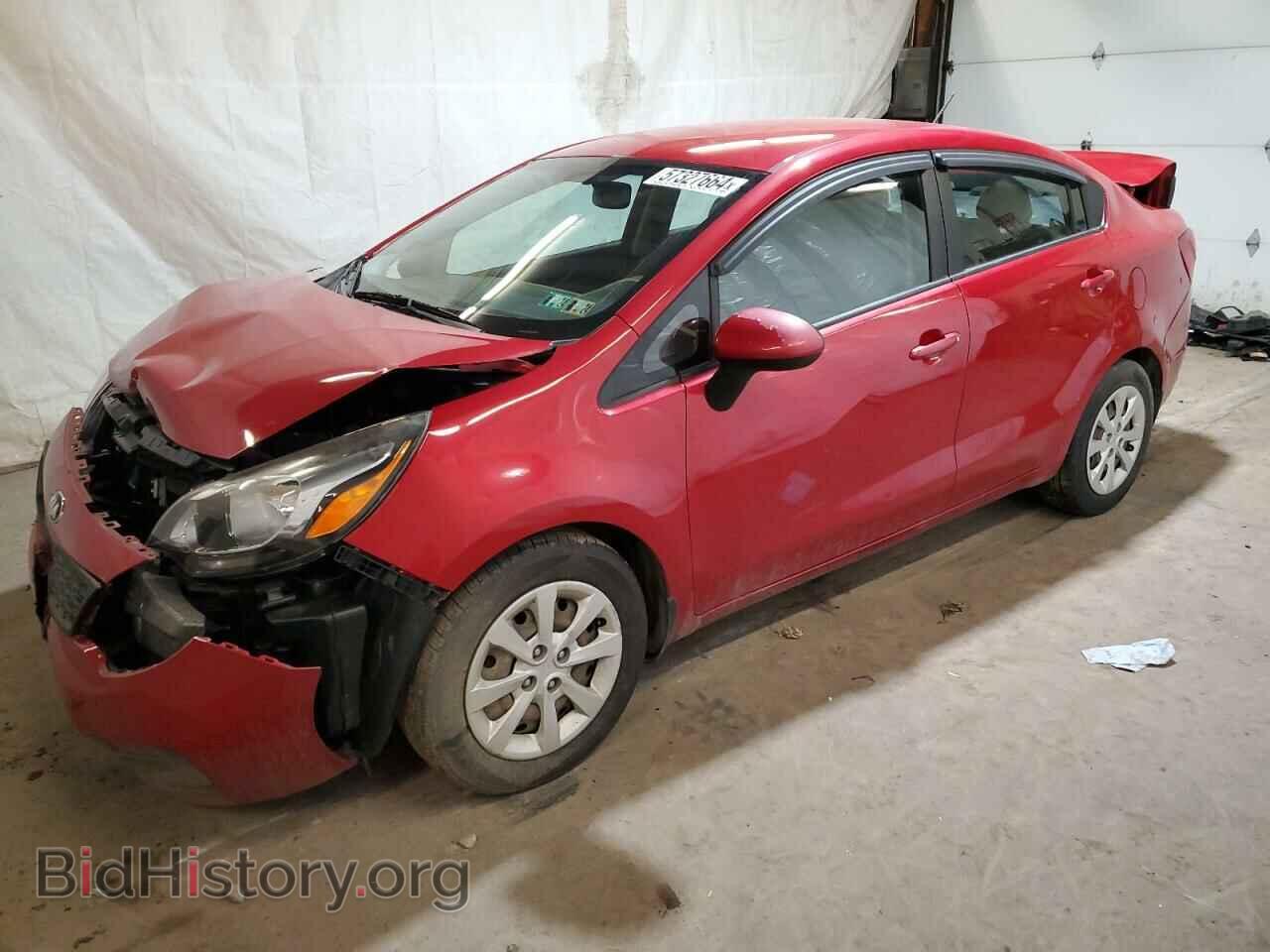 Фотография KNADM4A35F6462076 - KIA RIO 2015