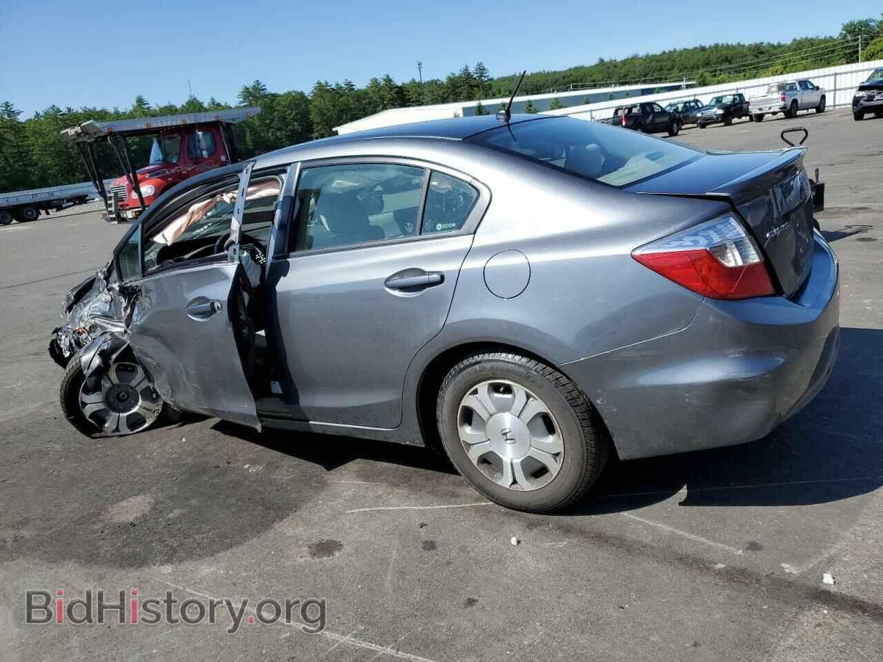 2012 HONDA CIVIC - VIN: JHMFB4F24CS003785 - Фото 2