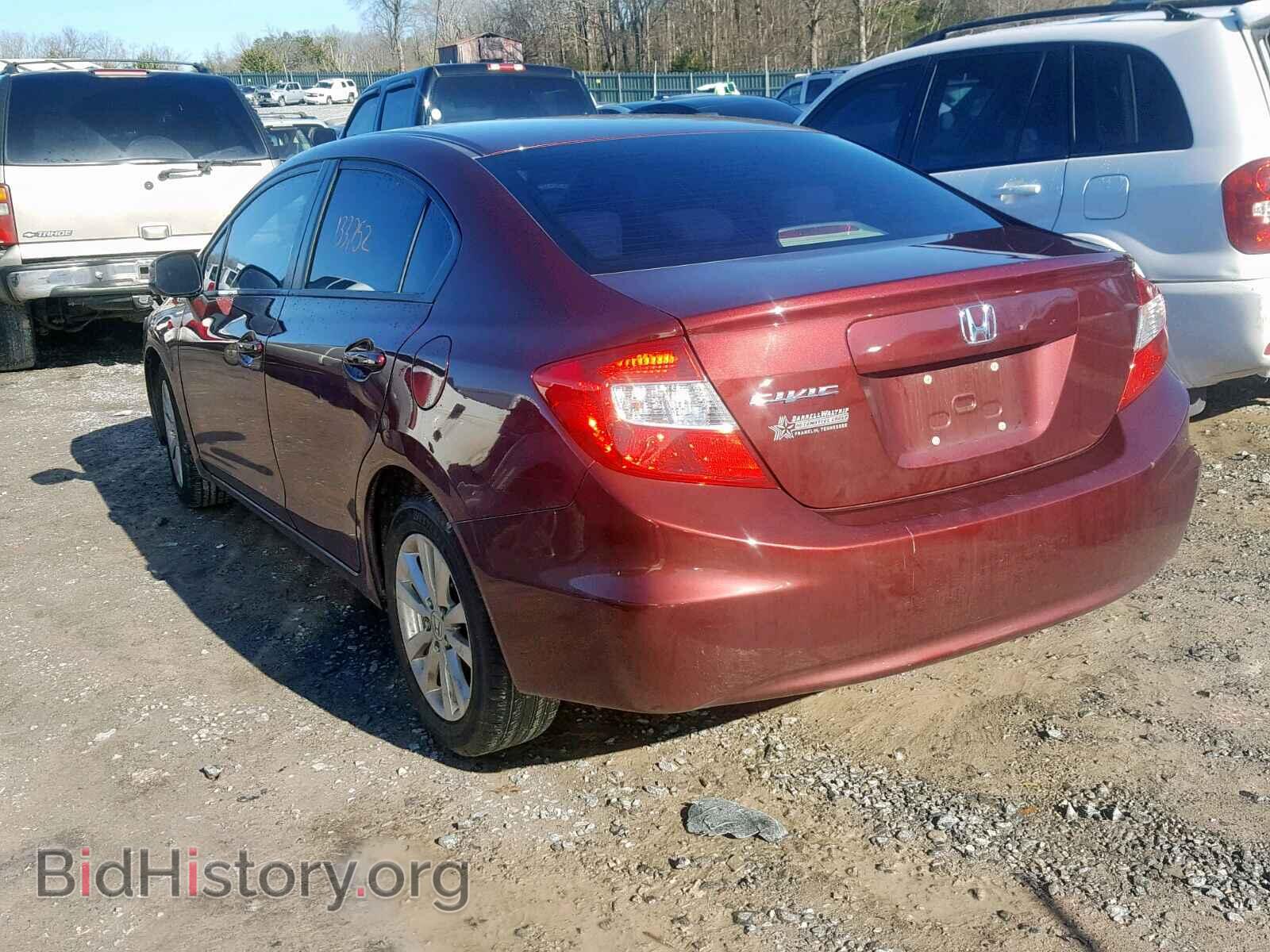 2012 HONDA CIVIC - VIN: 19XFB2F83CE326111 - Фото 3