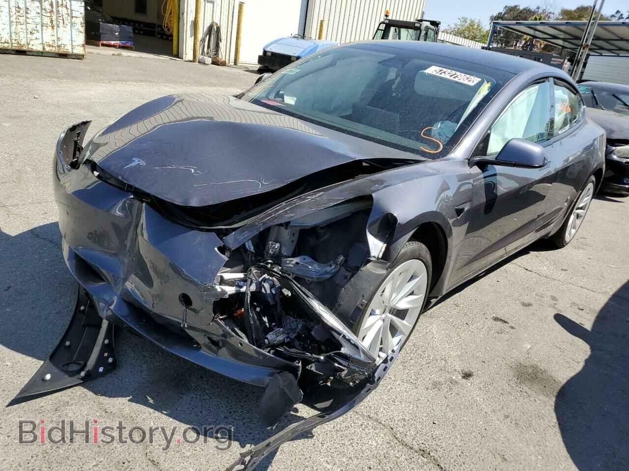 2022 TESLA MODEL 3 - VIN: 5YJ3E1EA3NF144348 - Фото 2