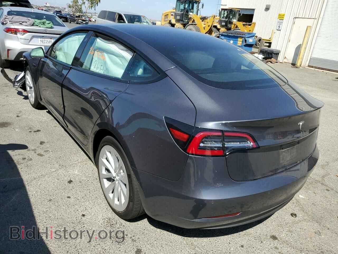 2022 TESLA MODEL 3 - VIN: 5YJ3E1EA3NF144348 - Фото 3