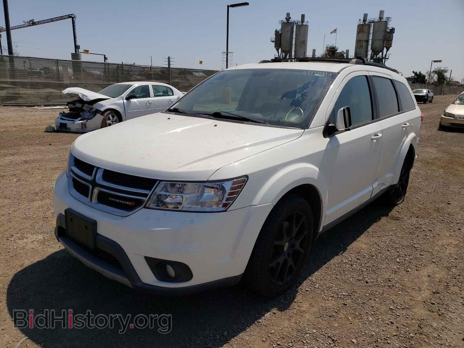 2014 DODGE JOURNEY - VIN: 3C4PDCBG6ET157606 - Фото 2