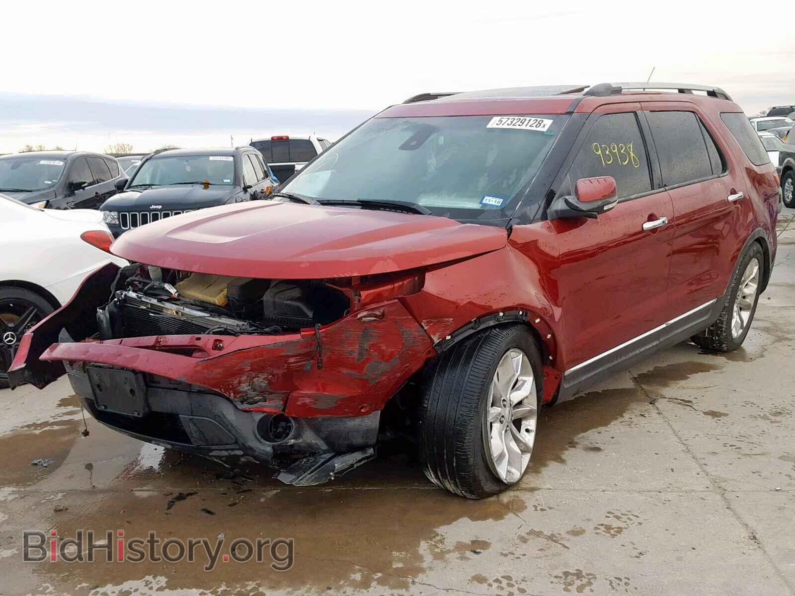 2014 FORD EXPLORER L - VIN: 1FM5K7F82EGA07791 - Фото 2