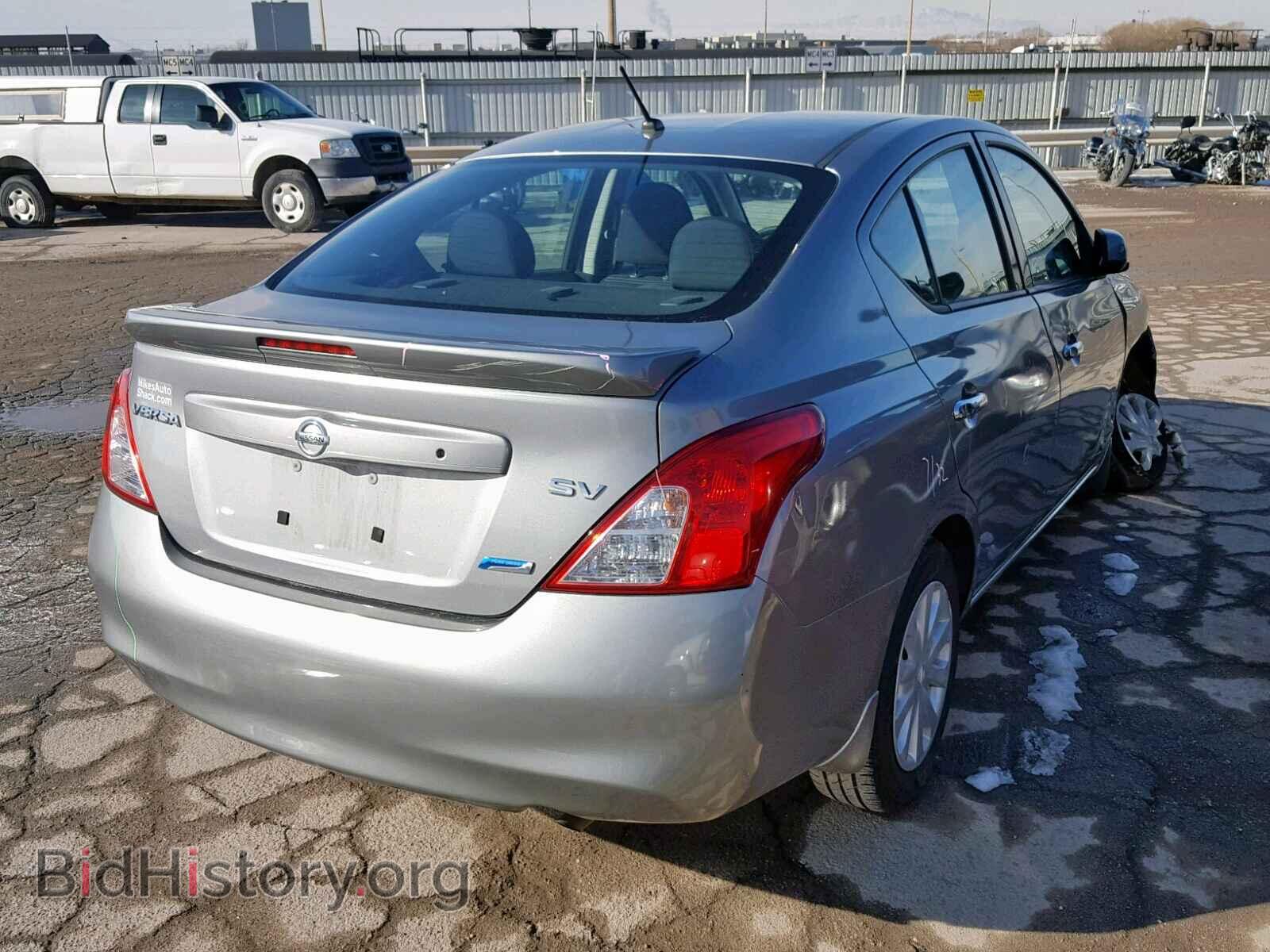 2014 NISSAN VERSA - VIN: 3N1CN7AP3EL876478 - Фото 4