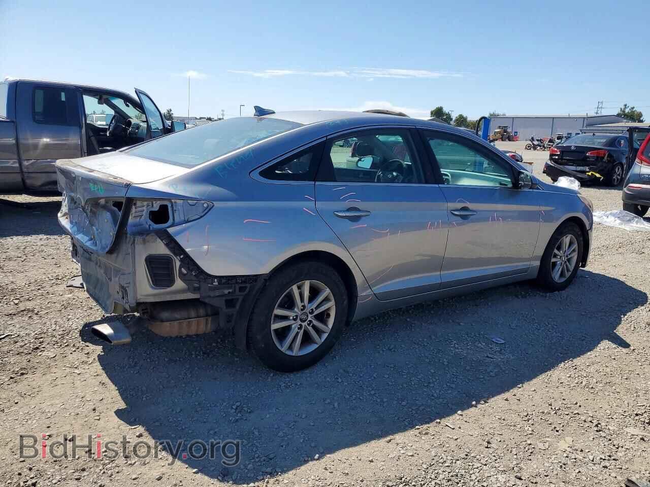 2015 HYUNDAI SONATA - VIN: 5NPE24AF9FH236152 - Фото 3