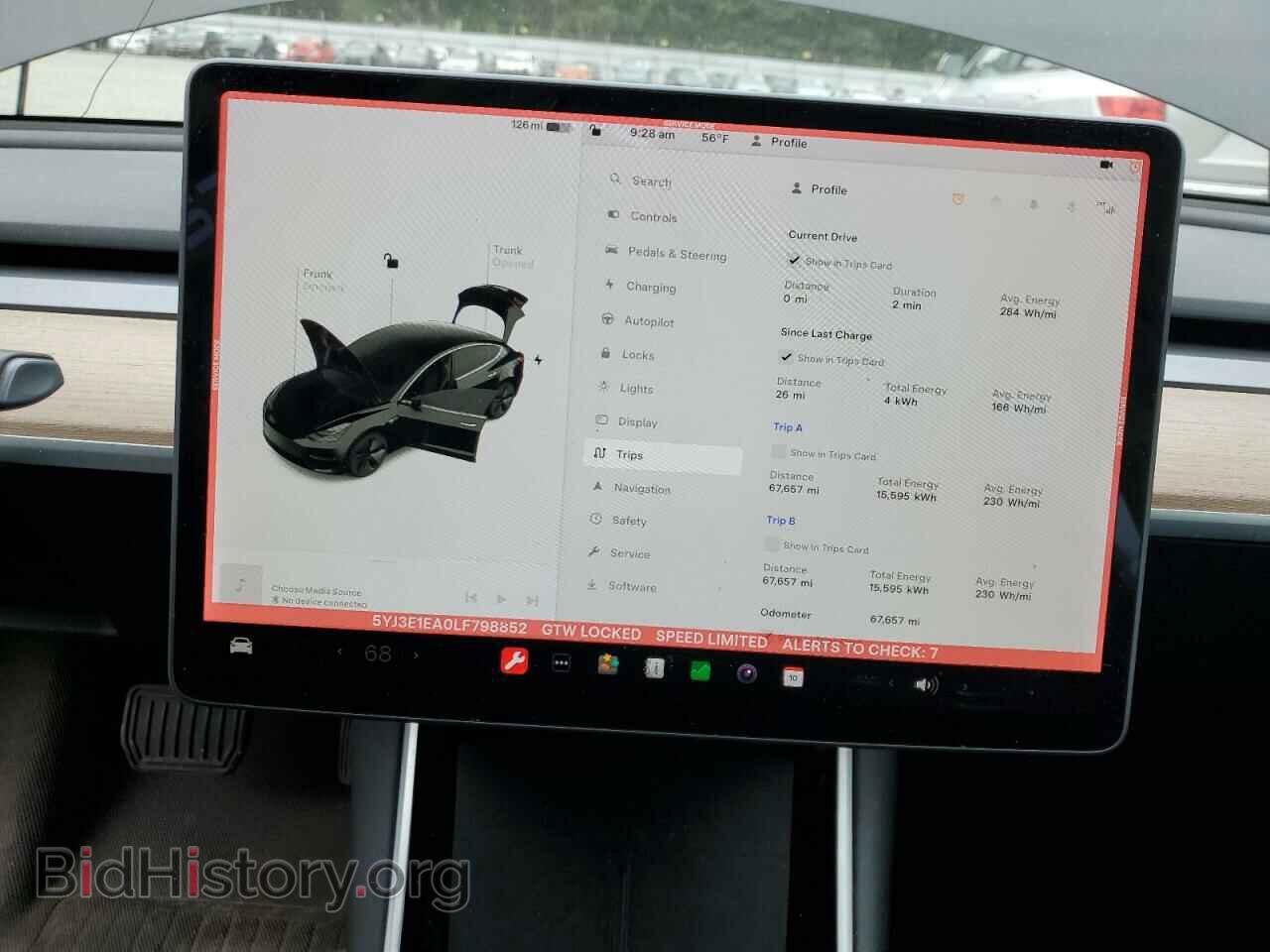 2020 TESLA MODEL 3 - VIN: 5YJ3E1EA0LF798852 - Photo 9