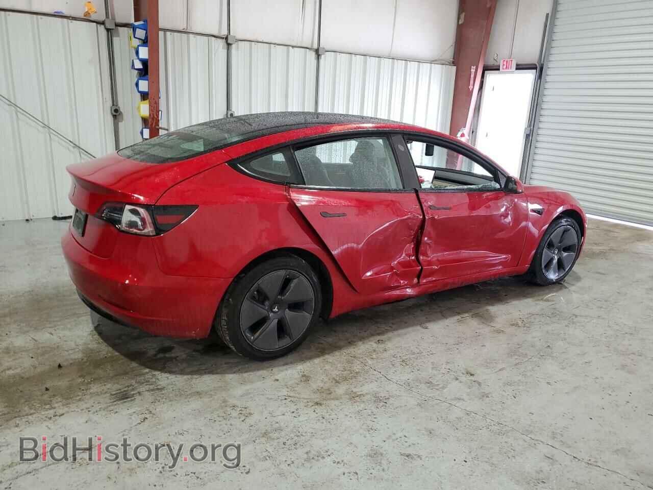 2022 TESLA MODEL 3 - VIN: 5YJ3E1EA7NF185727 - Фото 3