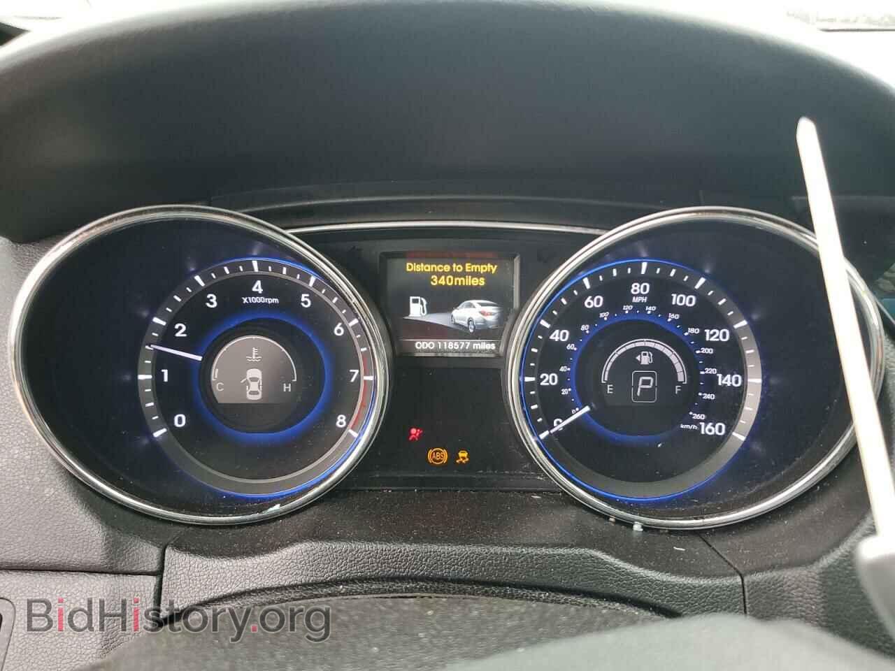 2014 HYUNDAI SONATA - VIN: 5NPEC4AC0EH875389 - Фото 9