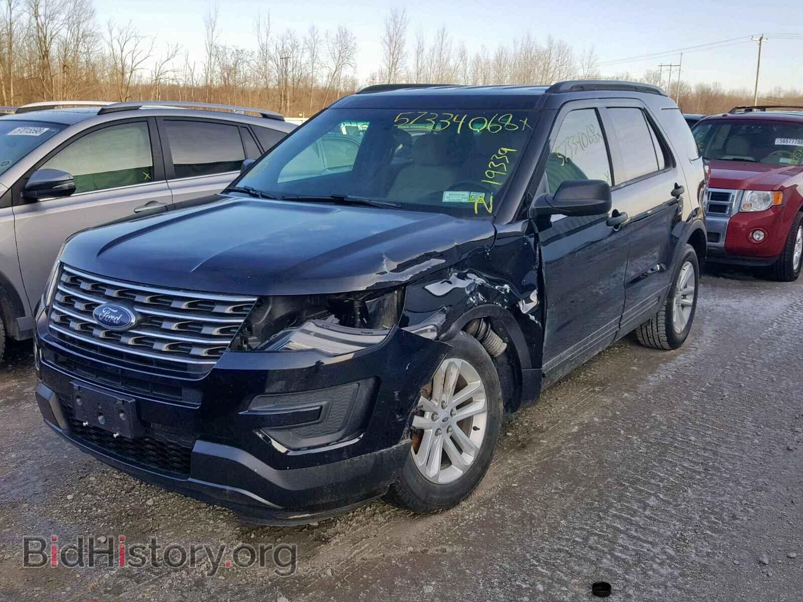 2017 FORD EXPLORER - VIN: 1FM5K8B86HGB04976 - Фото 2