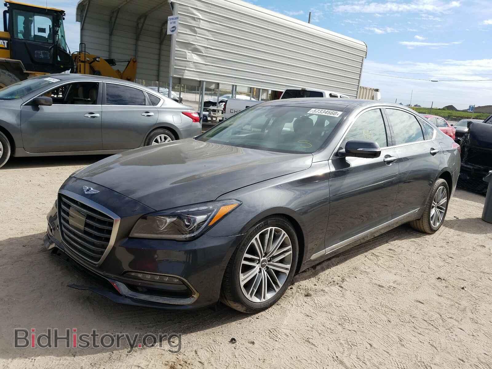 2020 GENESIS G80 - VIN: KMTFN4JE5LU340353 - Фото 2