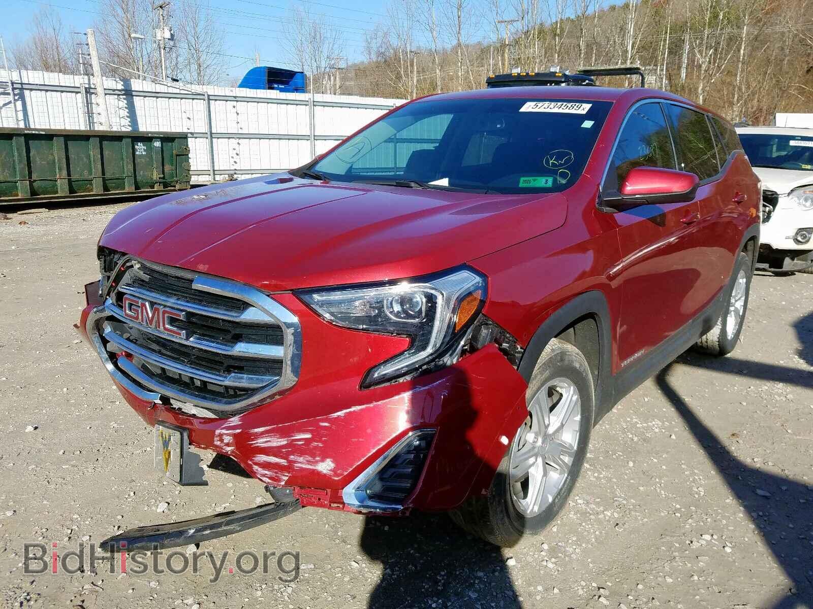 2018 GMC TERRAIN - VIN: 3GKALTEV4JL143916 - Фото 2