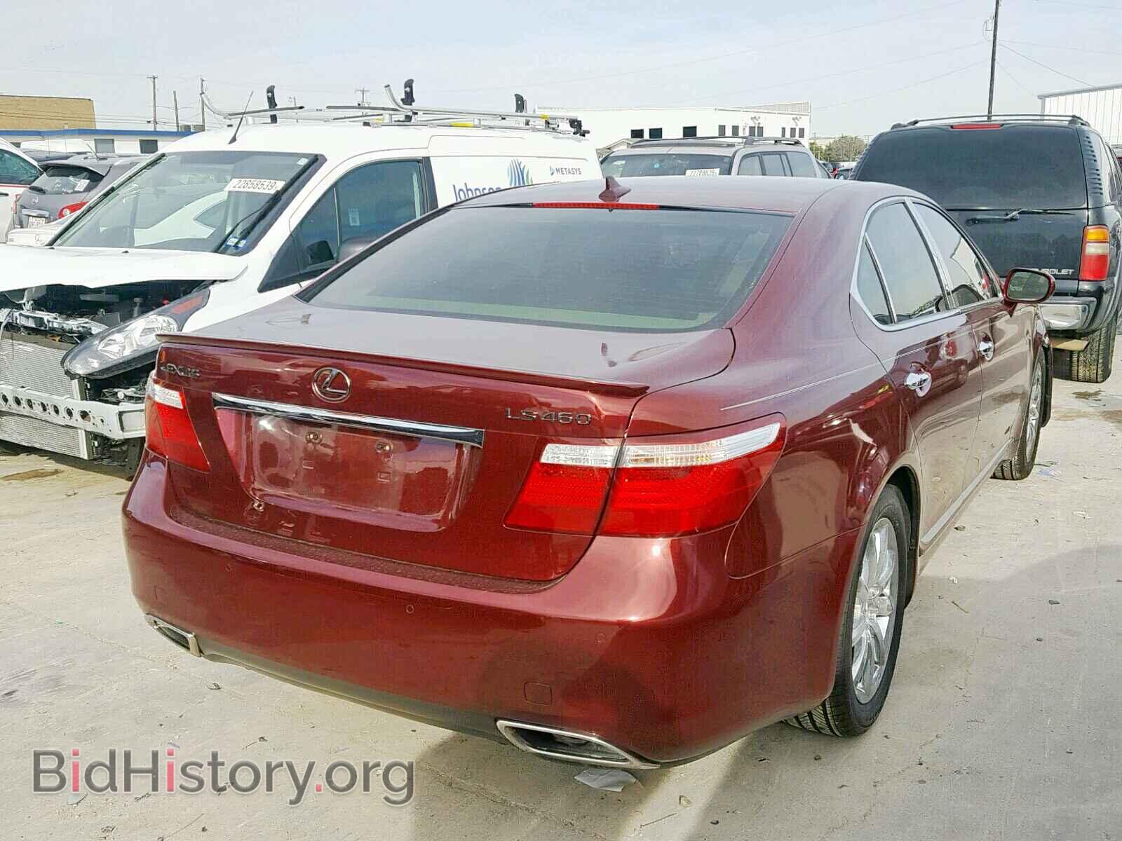 2008 LEXUS LS460 - VIN: JTHBL46F785081076 - Фото 4