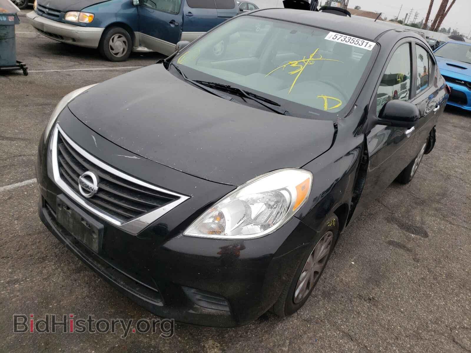 2012 NISSAN VERSA - VIN: 3N1CN7APXCL860601 - Фото 2