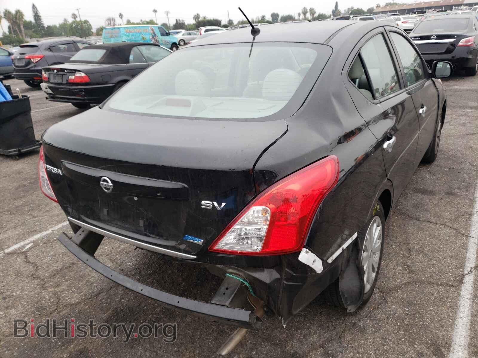 2012 NISSAN VERSA - VIN: 3N1CN7APXCL860601 - Фото 4