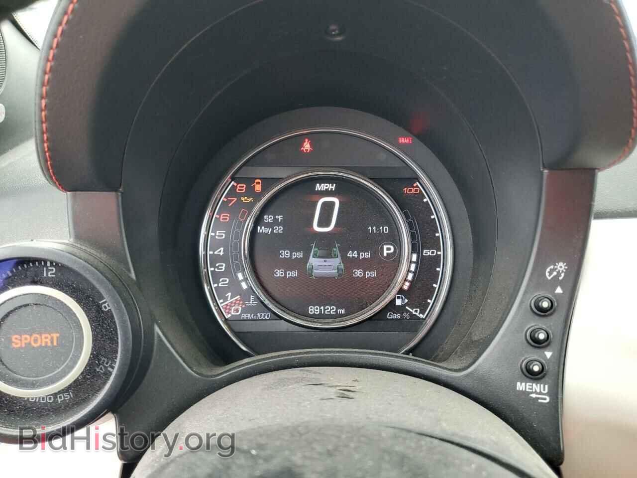 2017 FIAT 500 - VIN: 3C3CFFJH8HT505936 - Фото 9