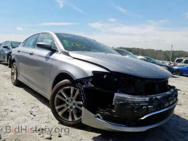 Фотография 1C3CCCAB3FN691532 - CHRYSLER 200 2015