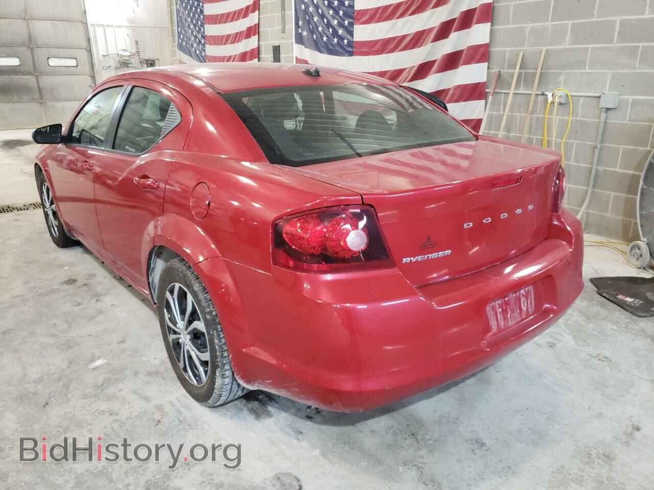 2013 DODGE AVENGER - VIN: 1C3CDZAB8DN766819 - Фото 3