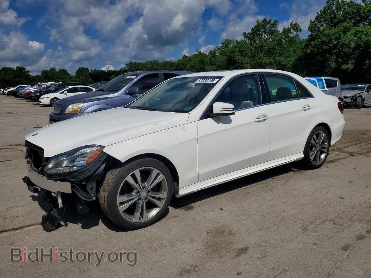 Photo WDDHF8JB8EA994677 - MERCEDES-BENZ E-CLASS 2014