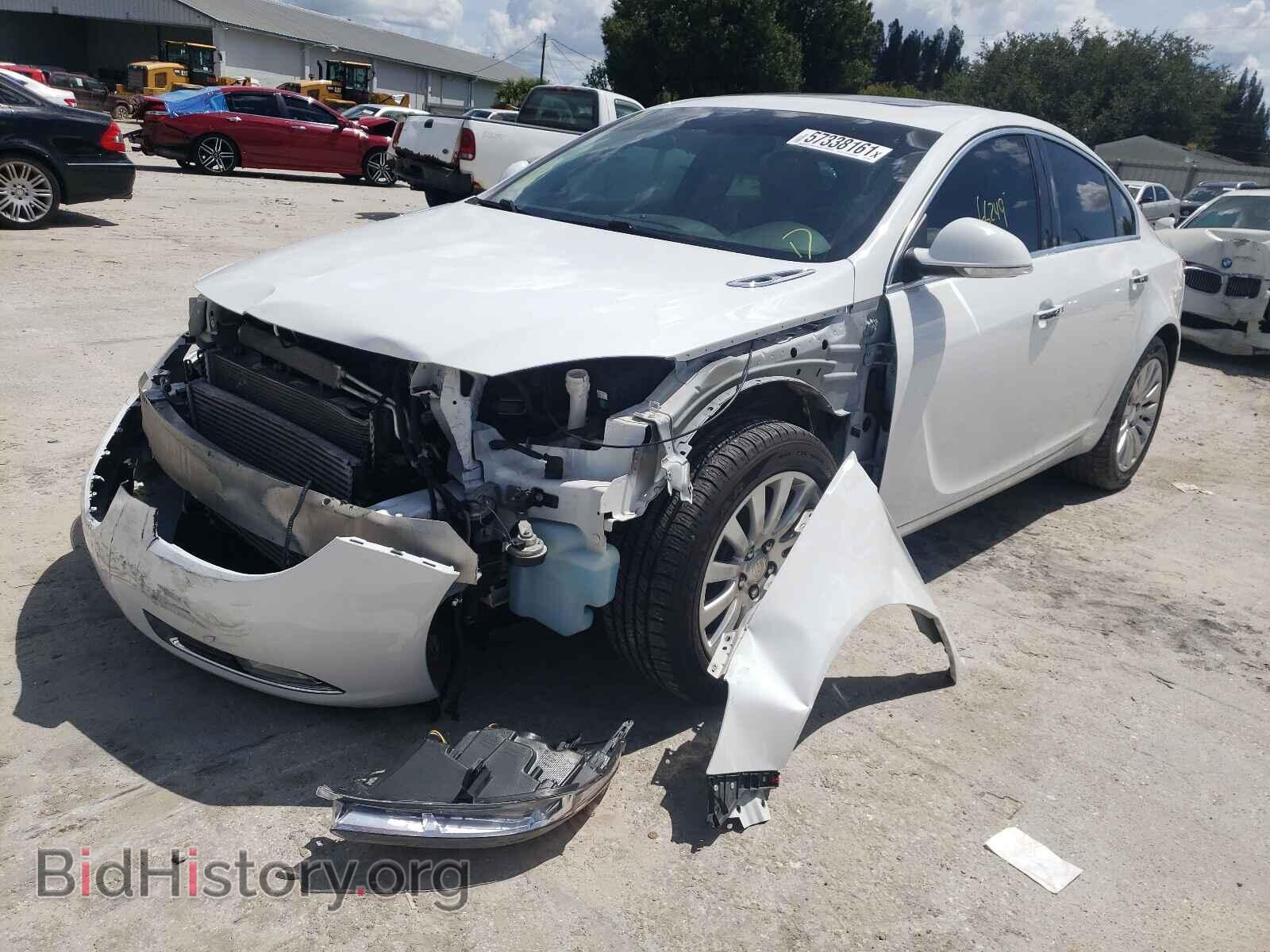 2012 BUICK REGAL - VIN: 2G4GS5EVXC9212808 - Фото 2
