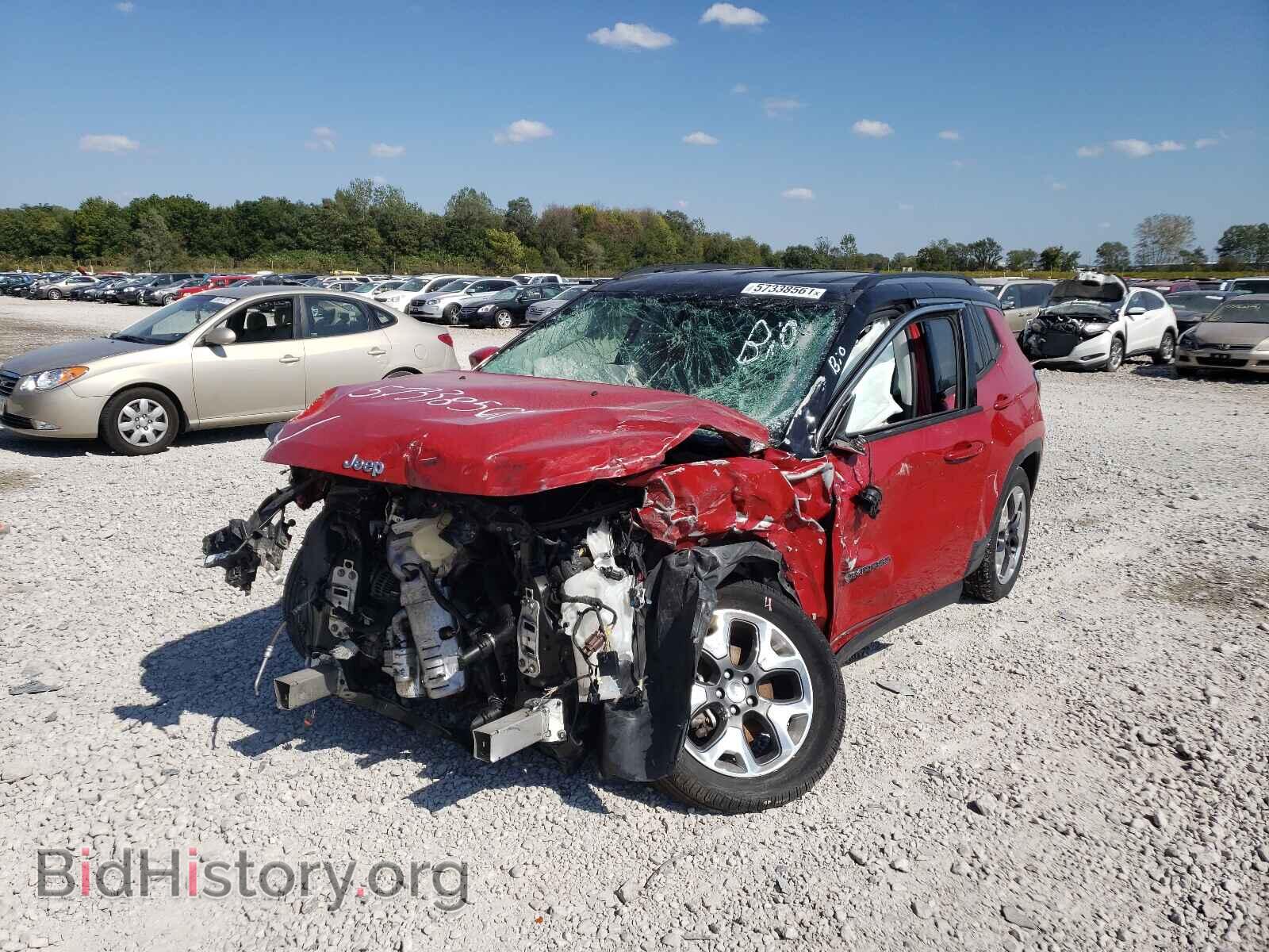 2018 JEEP COMPASS - VIN: 3C4NJDCB8JT437207 - Фото 2