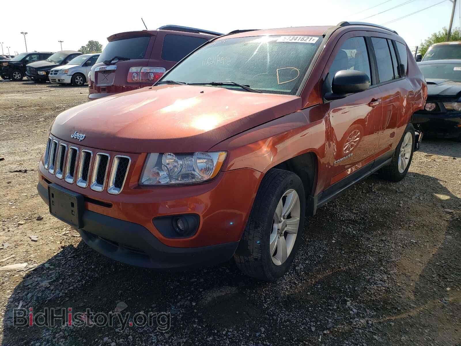 2012 JEEP COMPASS - VIN: 1C4NJCBB6CD602174 - Фото 2