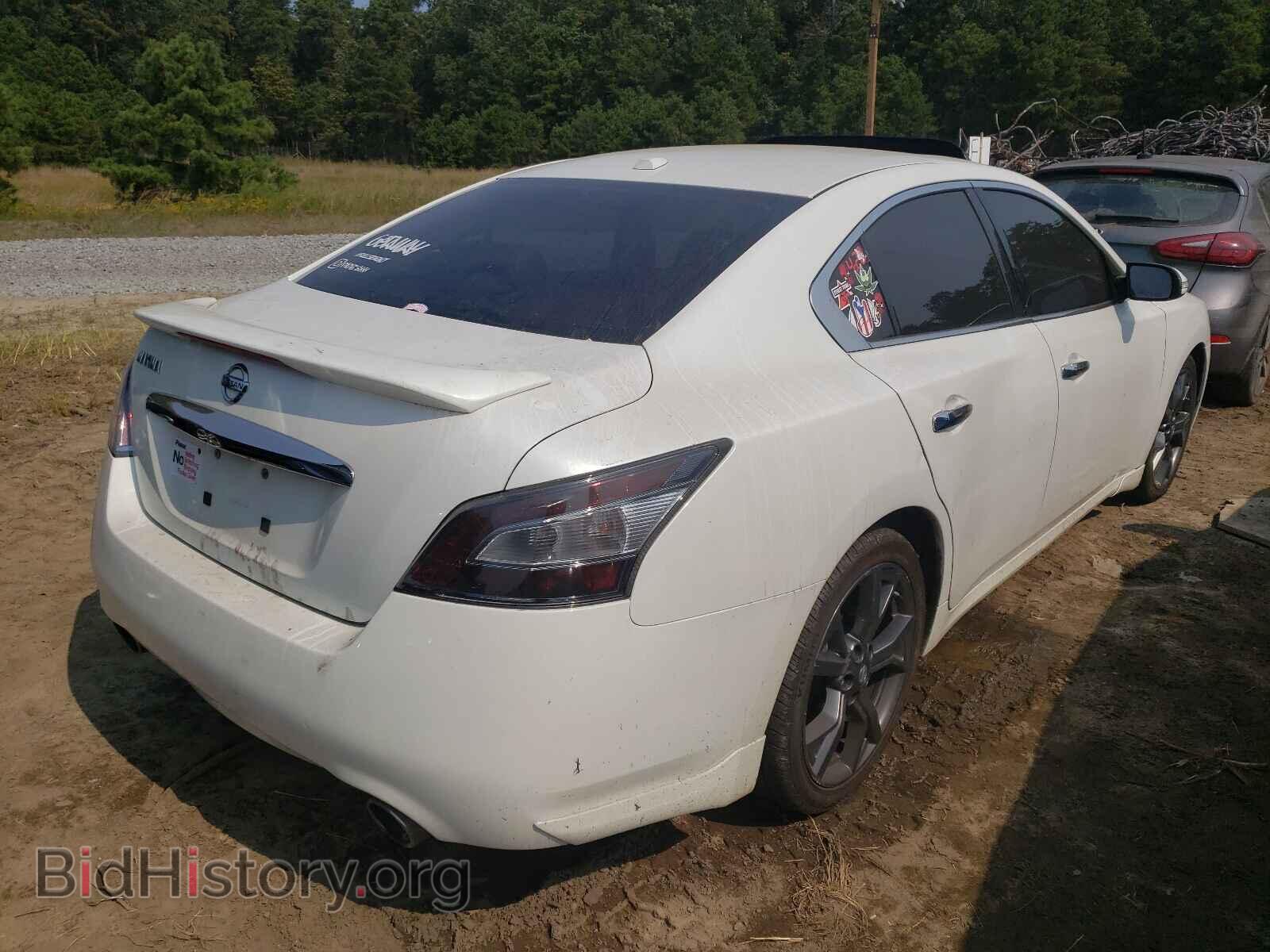 2014 NISSAN MAXIMA - VIN: 1N4AA5AP1EC443893 - Фото 4