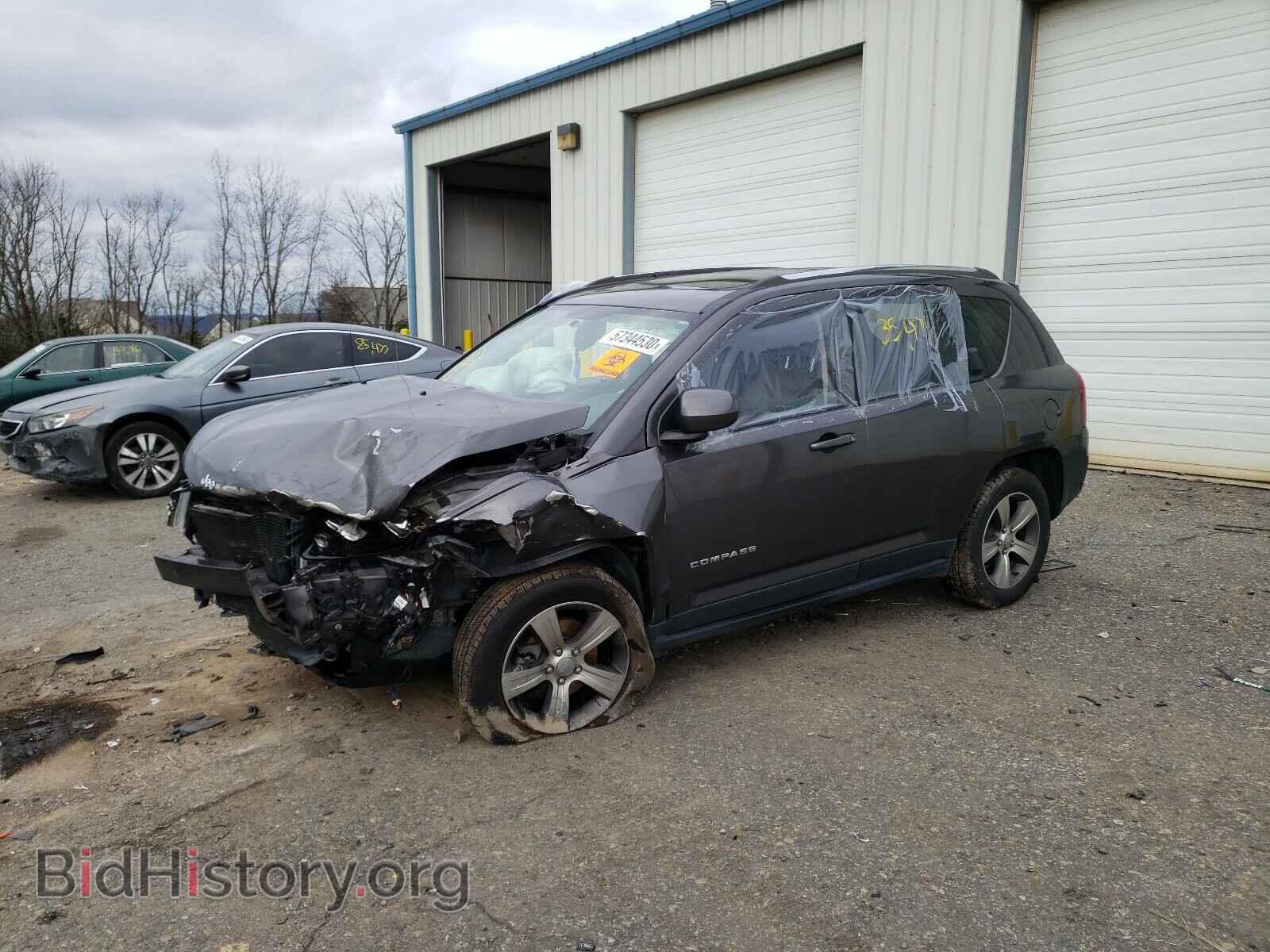 2016 JEEP COMPASS - VIN: 1C4NJDEB2GD672813 - Фото 2