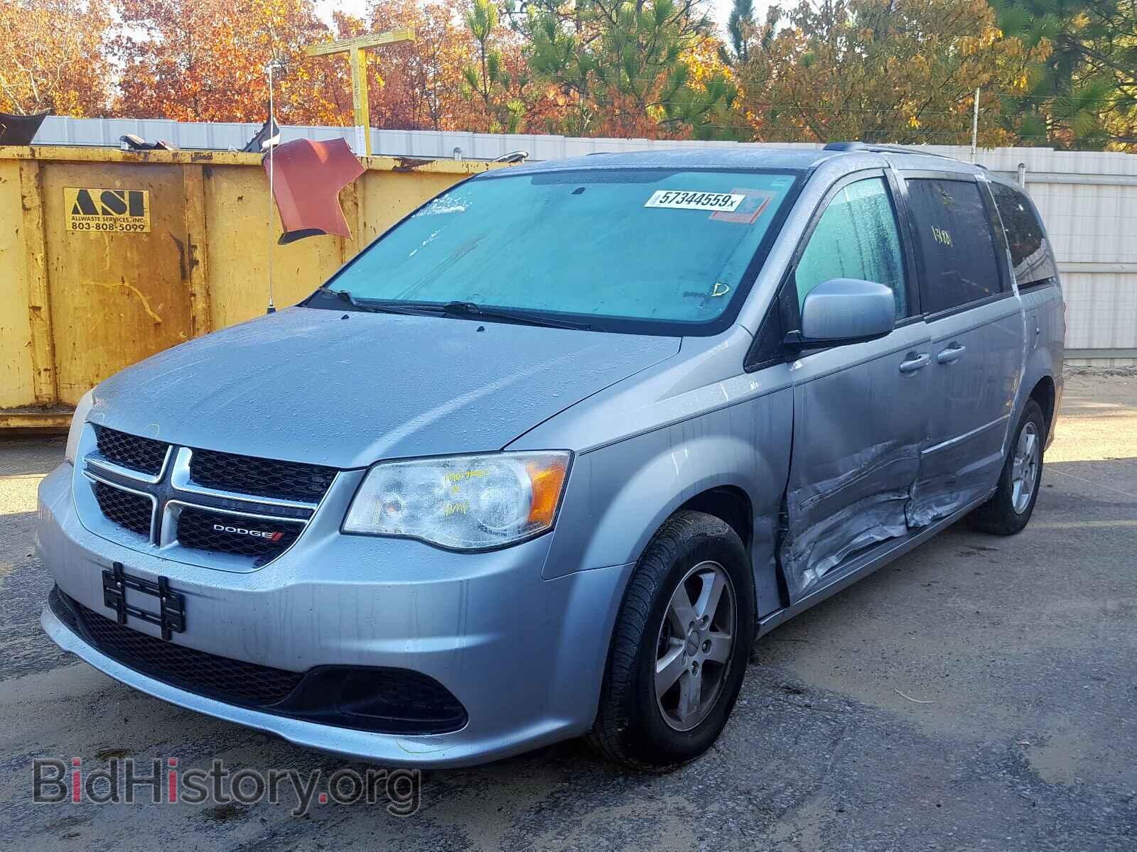 2013 DODGE CARAVAN - VIN: 2C4RDGCG9DR626784 - Фото 2