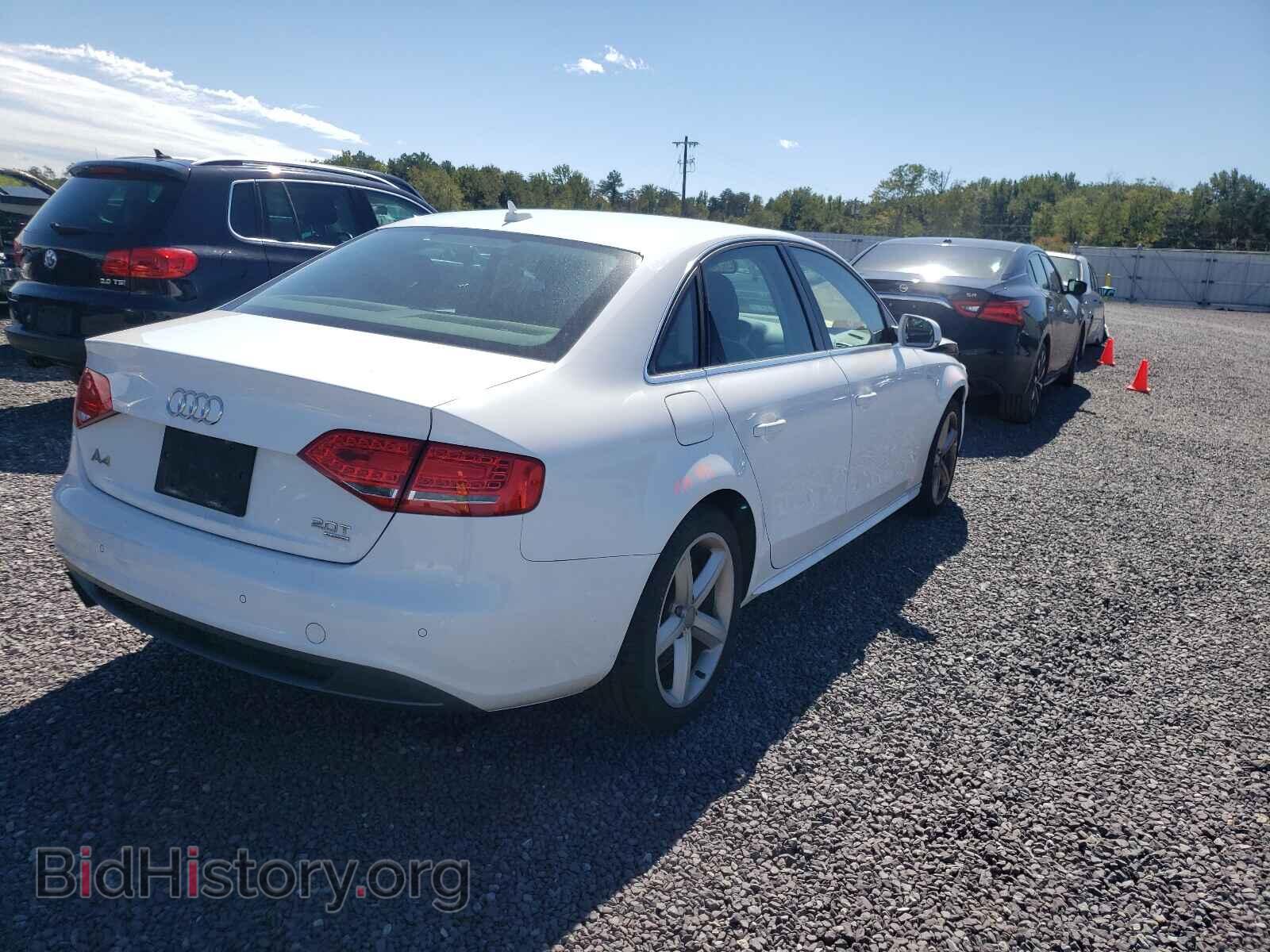 2012 AUDI A4 - VIN: WAUFFAFL8CN015401 - Фото 4