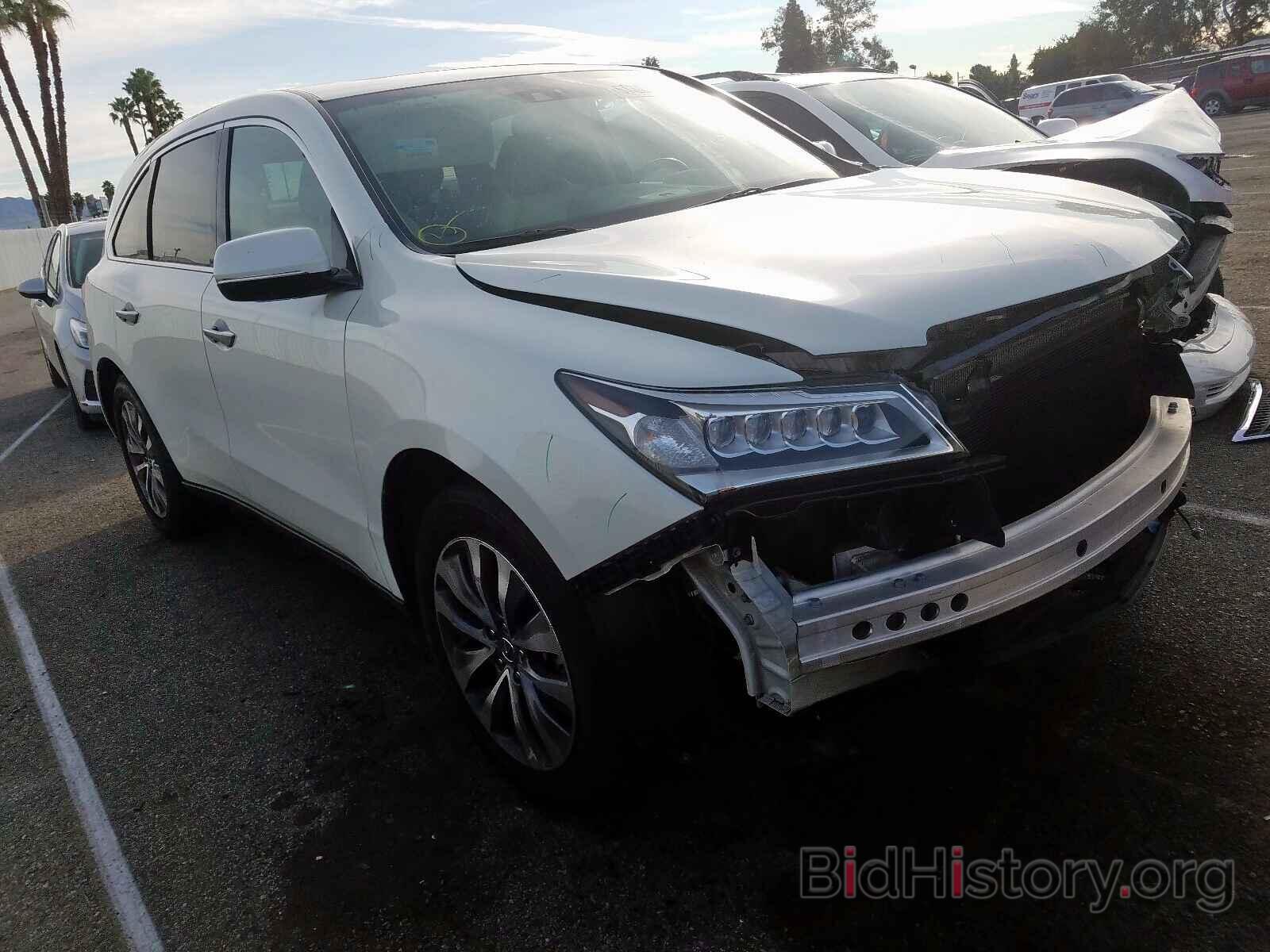 Photo 5FRYD3H43FB004763 - ACURA MDX 2015