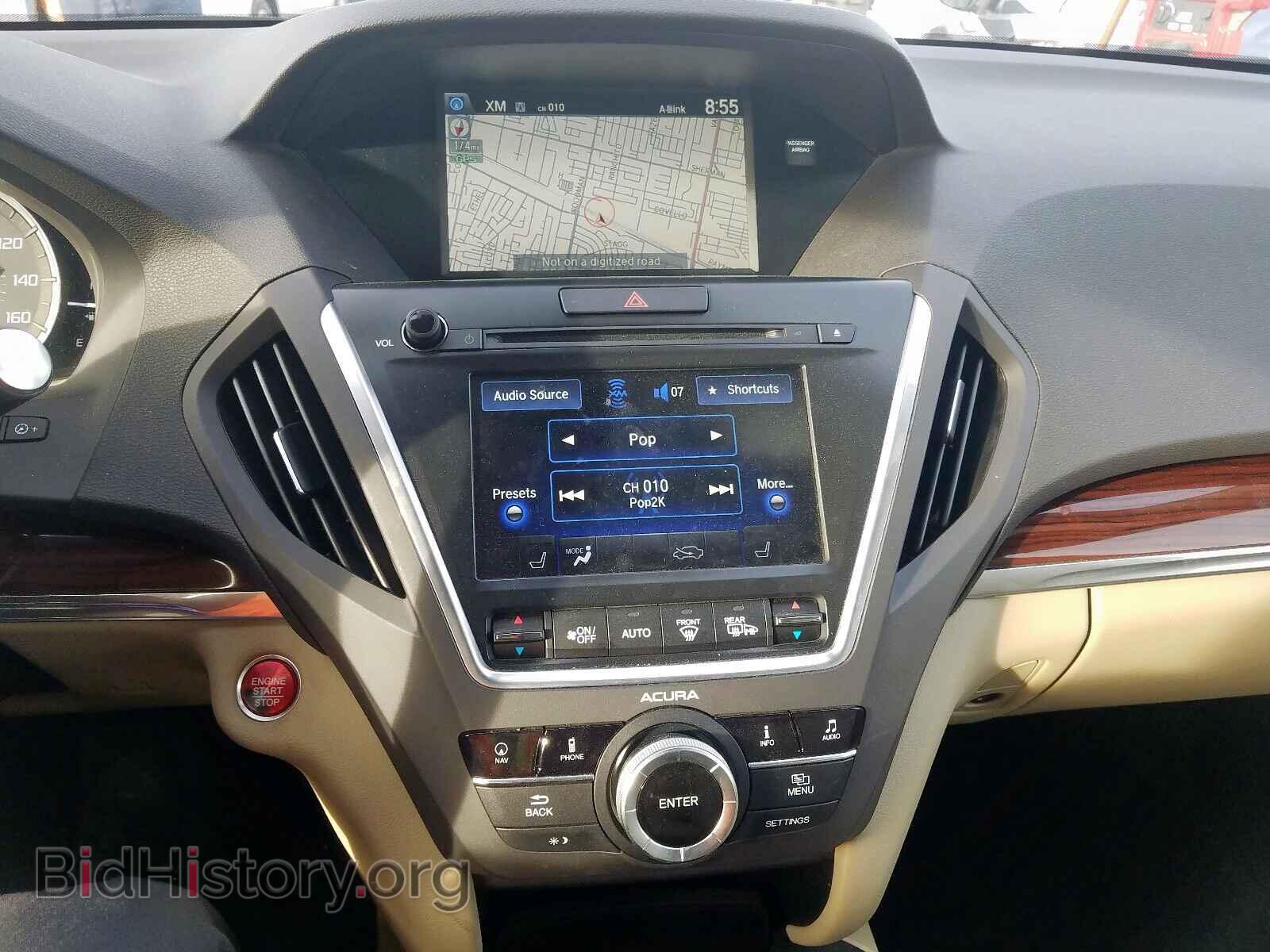 2015 ACURA MDX - VIN: 5FRYD3H43FB004763 - Фото 9