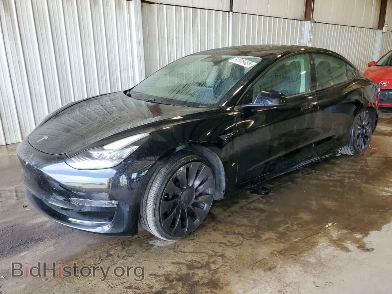 Photo 5YJ3E1EC1MF849844 - TESLA MODEL 3 2021