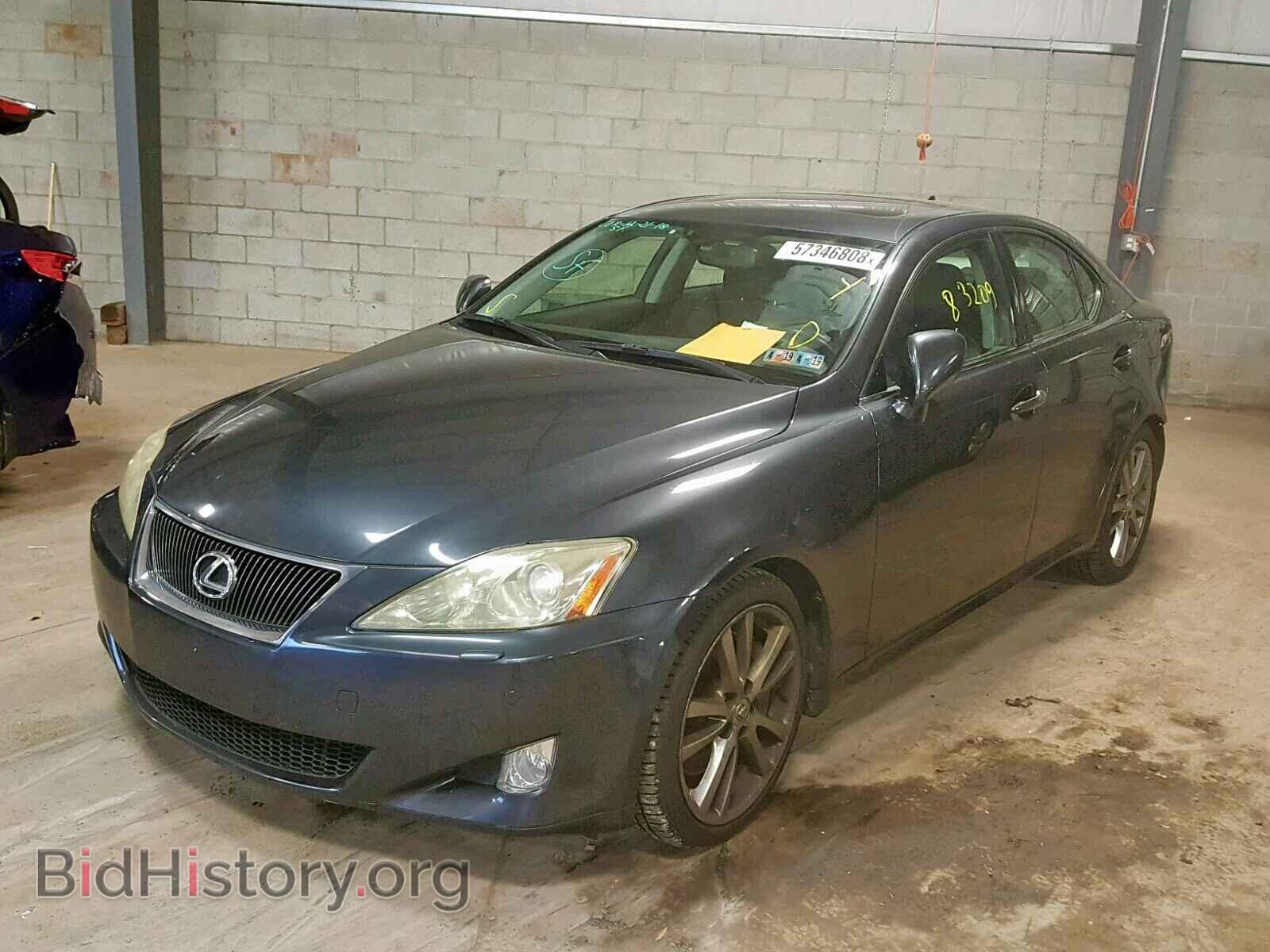 2008 LEXUS IS - VIN: JTHBE262485020537 - Фото 2