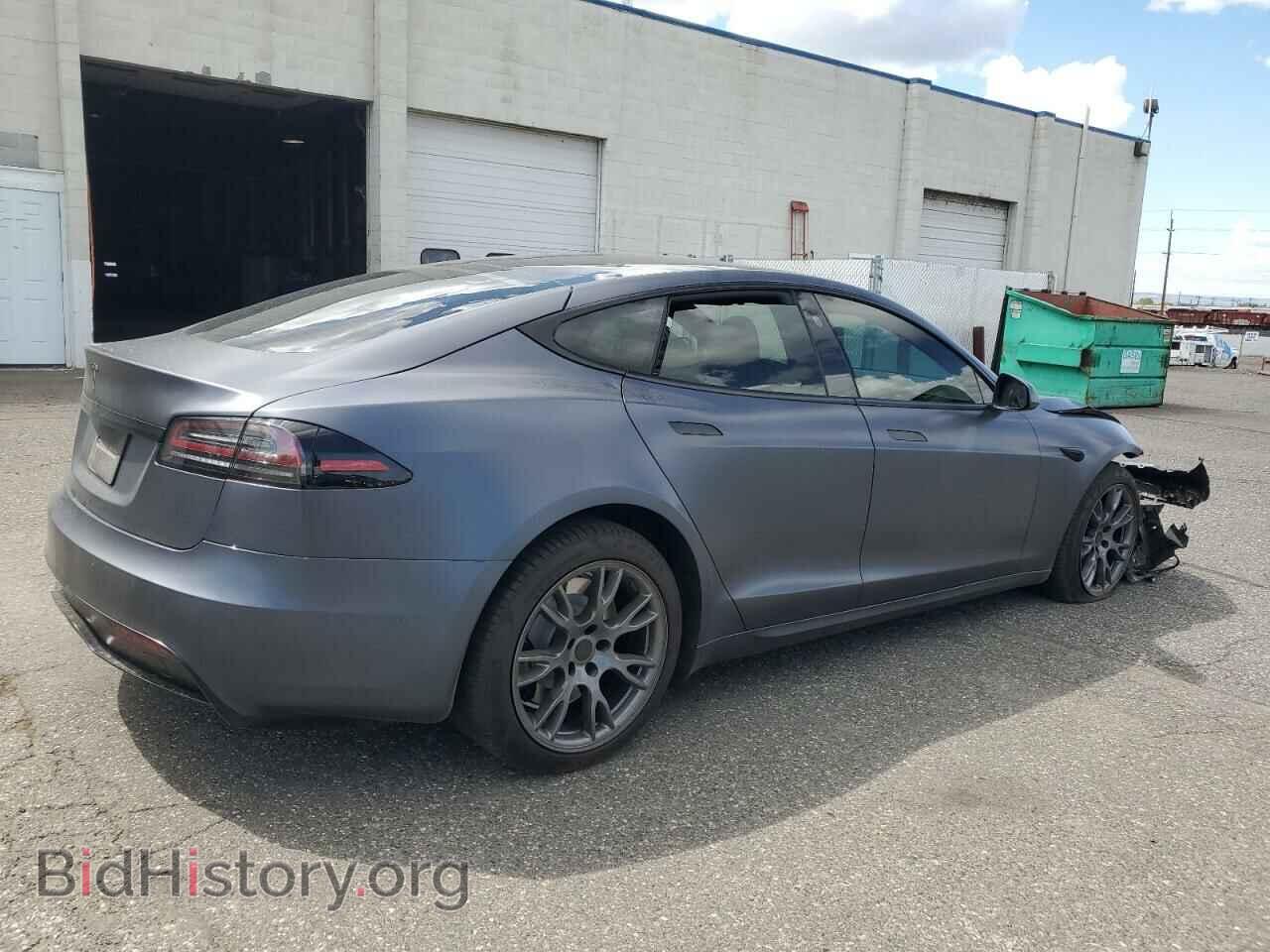 2022 TESLA MODEL S - VIN: 5YJSA1E5XNF488415 - Фото 3