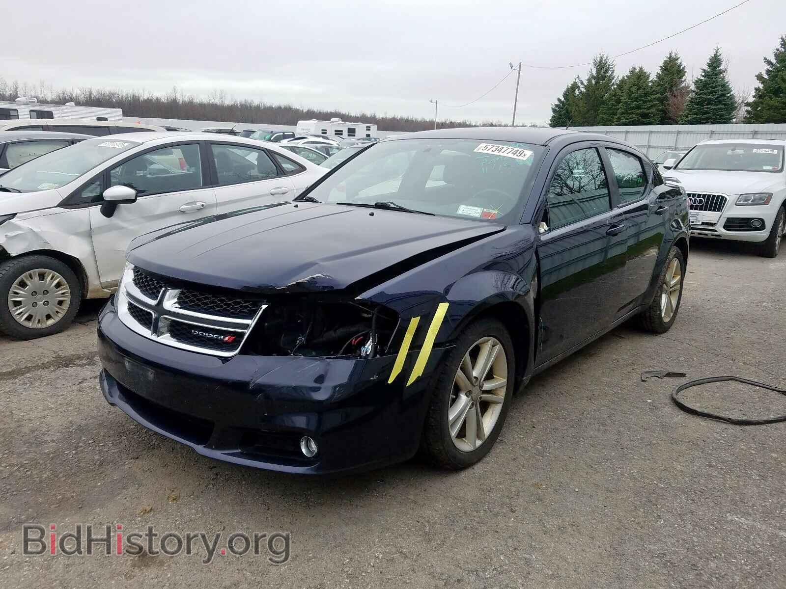 2011 DODGE AVENGER - VIN: 1B3BD1FG9BN574451 - Фото 2