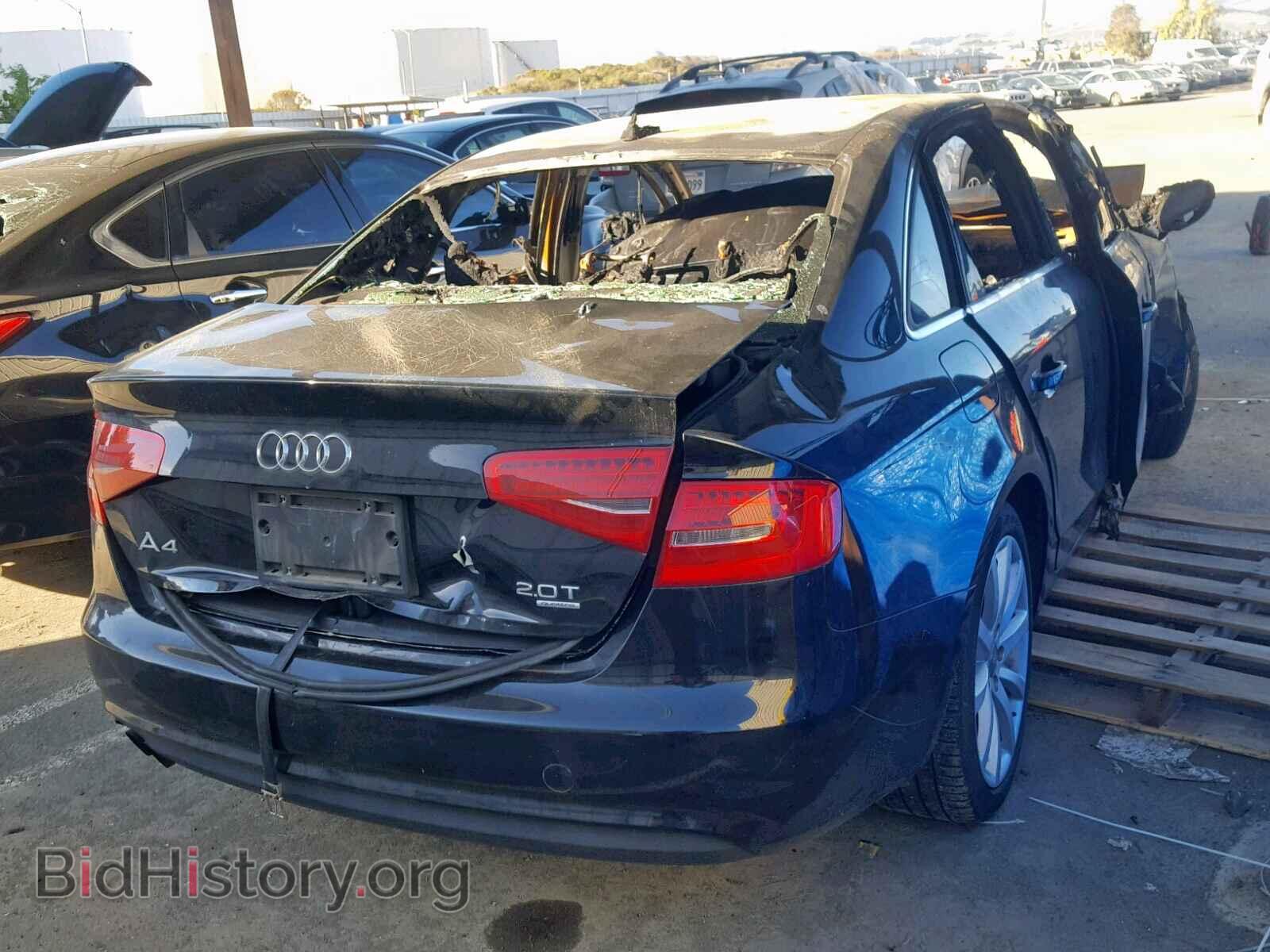 2013 AUDI A4 - VIN: WAUBFAFL9DN048763 - Фото 4