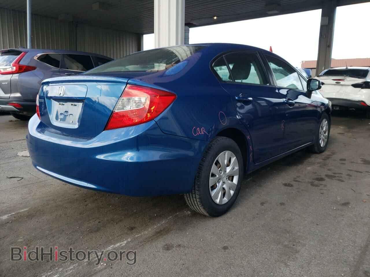 2012 HONDA CIVIC - VIN: 19XFB2F59CE367347 - Фото 4
