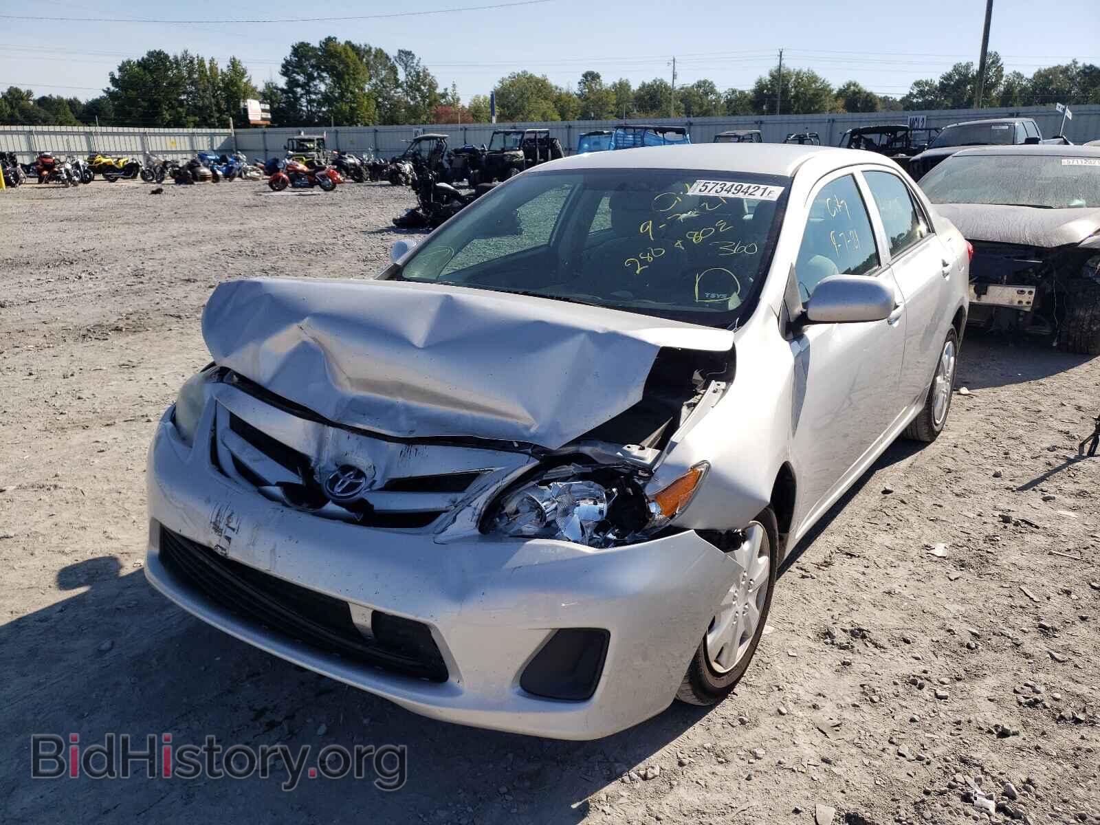 2012 TOYOTA COROLLA - VIN: 2T1BU4EE5CC759357 - Фото 2