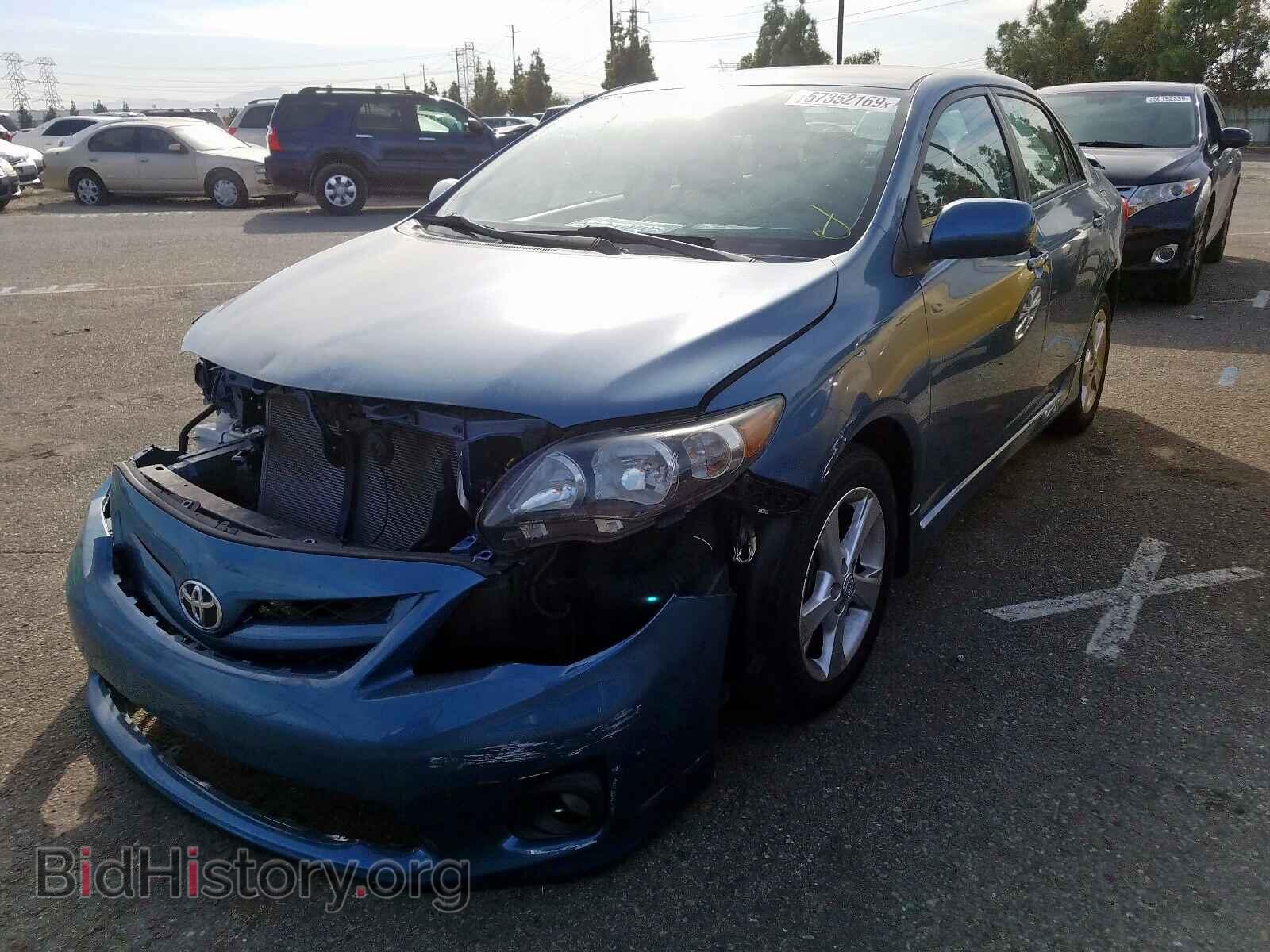2013 TOYOTA COROLLA BA - VIN: 5YFBU4EE7DP131012 - Фото 2