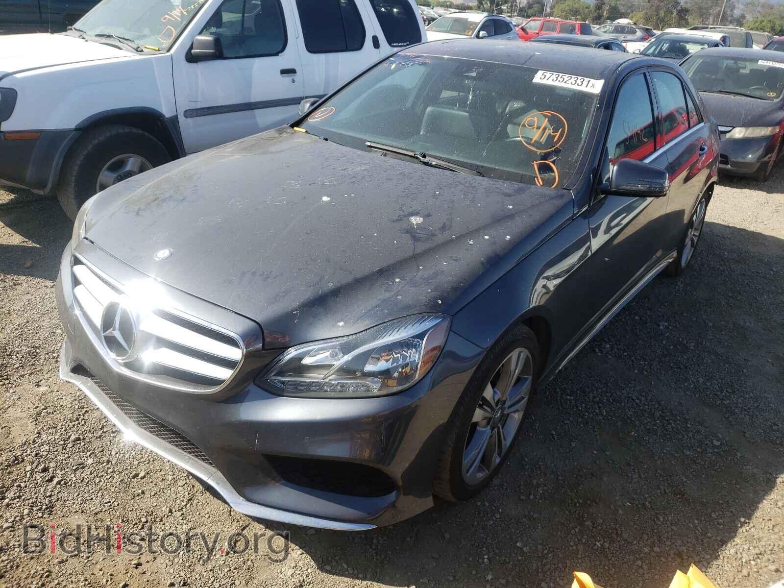 2014 MERCEDES-BENZ E-CLASS - VIN: WDDHF5KB4EA954416 - Фото 2