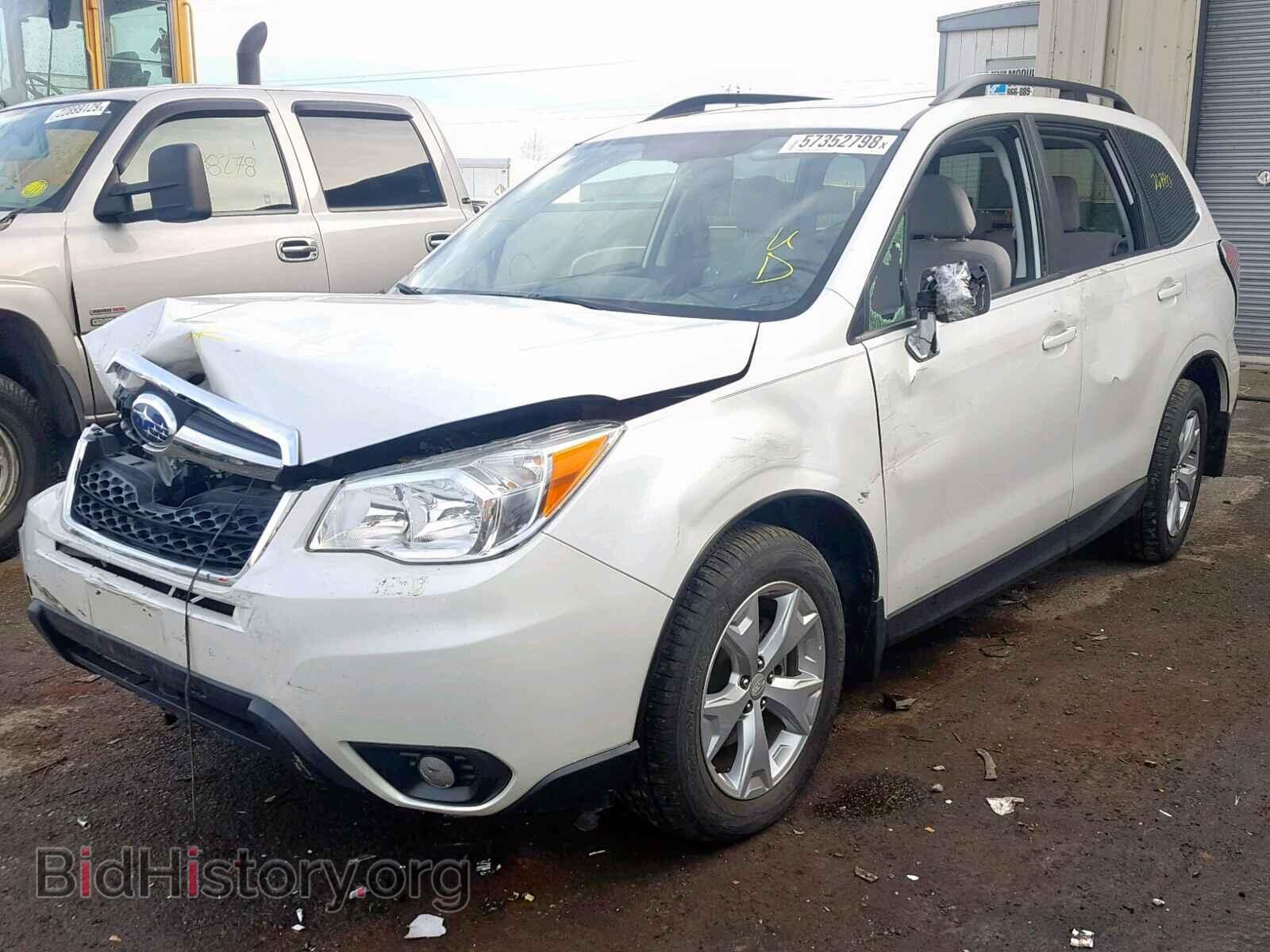 2014 SUBARU FORESTER - VIN: JF2SJAGC2EH547180 - Фото 2