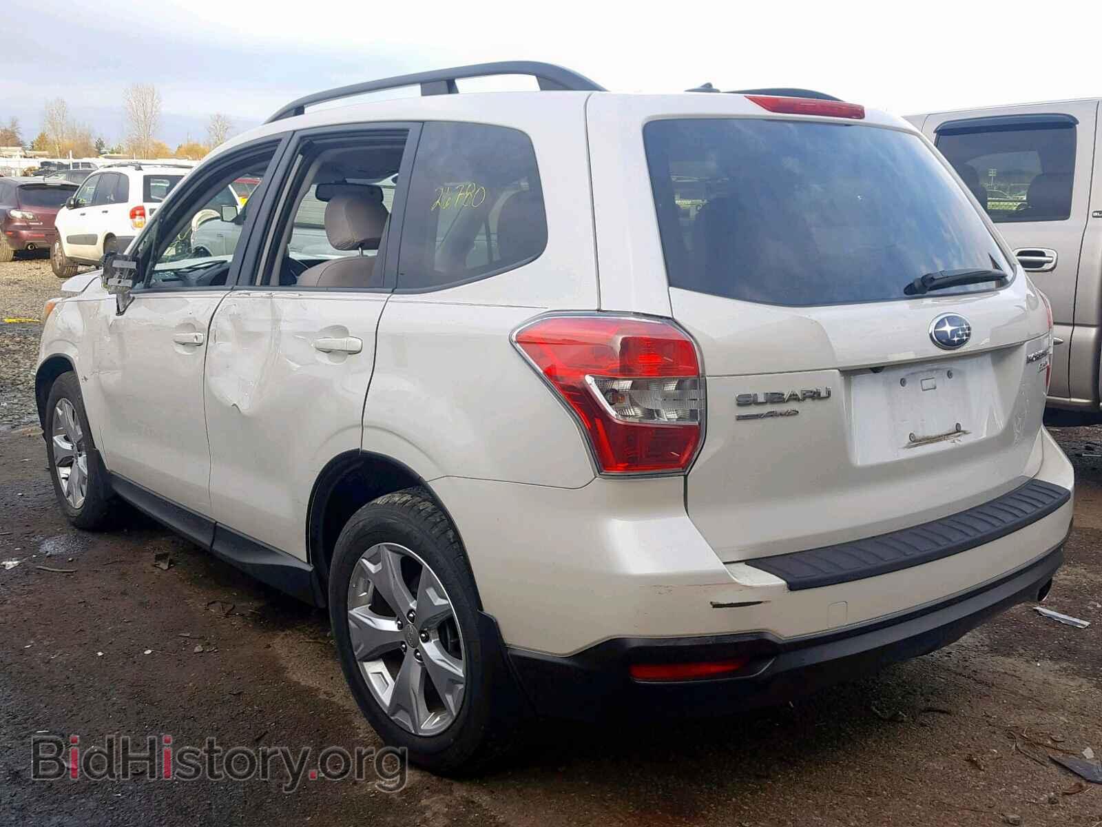 2014 SUBARU FORESTER - VIN: JF2SJAGC2EH547180 - Фото 3