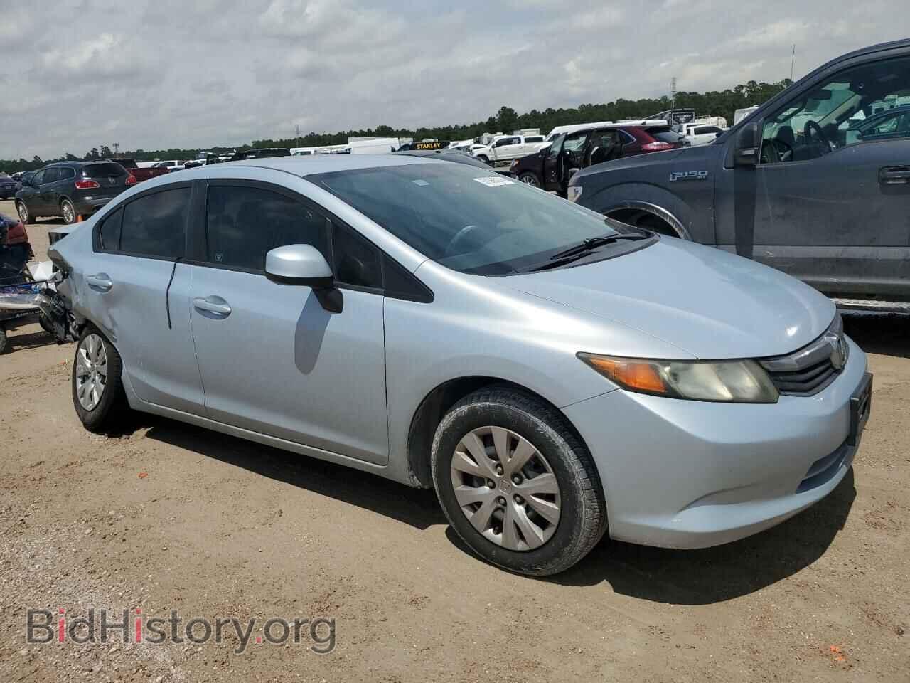 2012 HONDA CIVIC - VIN: 2HGFB2F51CH596918 - Фото 4