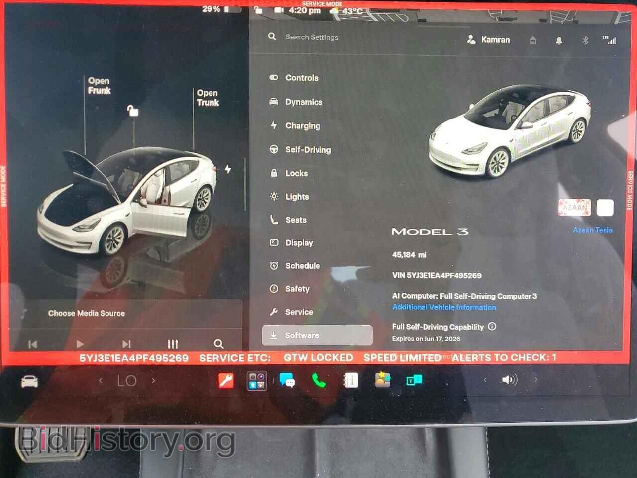 2023 TESLA MODEL 3 - VIN: 5YJ3E1EA4PF495269 - Фото 9