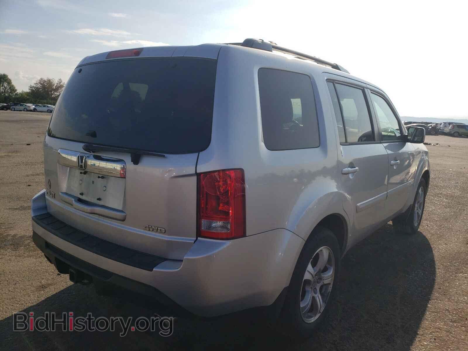 2013 HONDA PILOT - VIN: 5FNYF4H54DB070150 - Фото 4