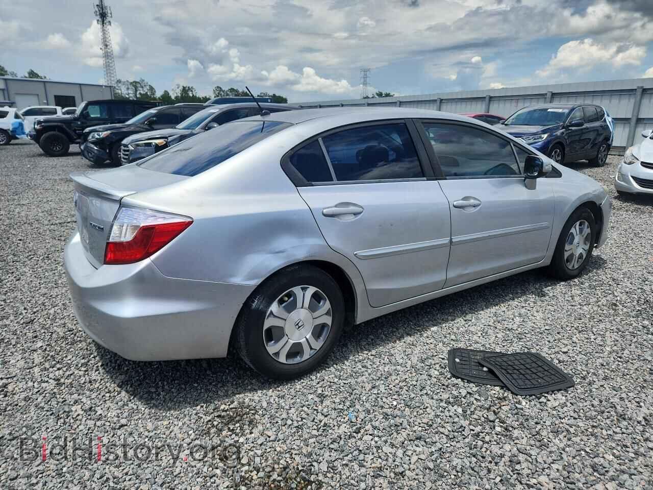 2012 HONDA CIVIC - VIN: JHMFB4F21CS008751 - Фото 3