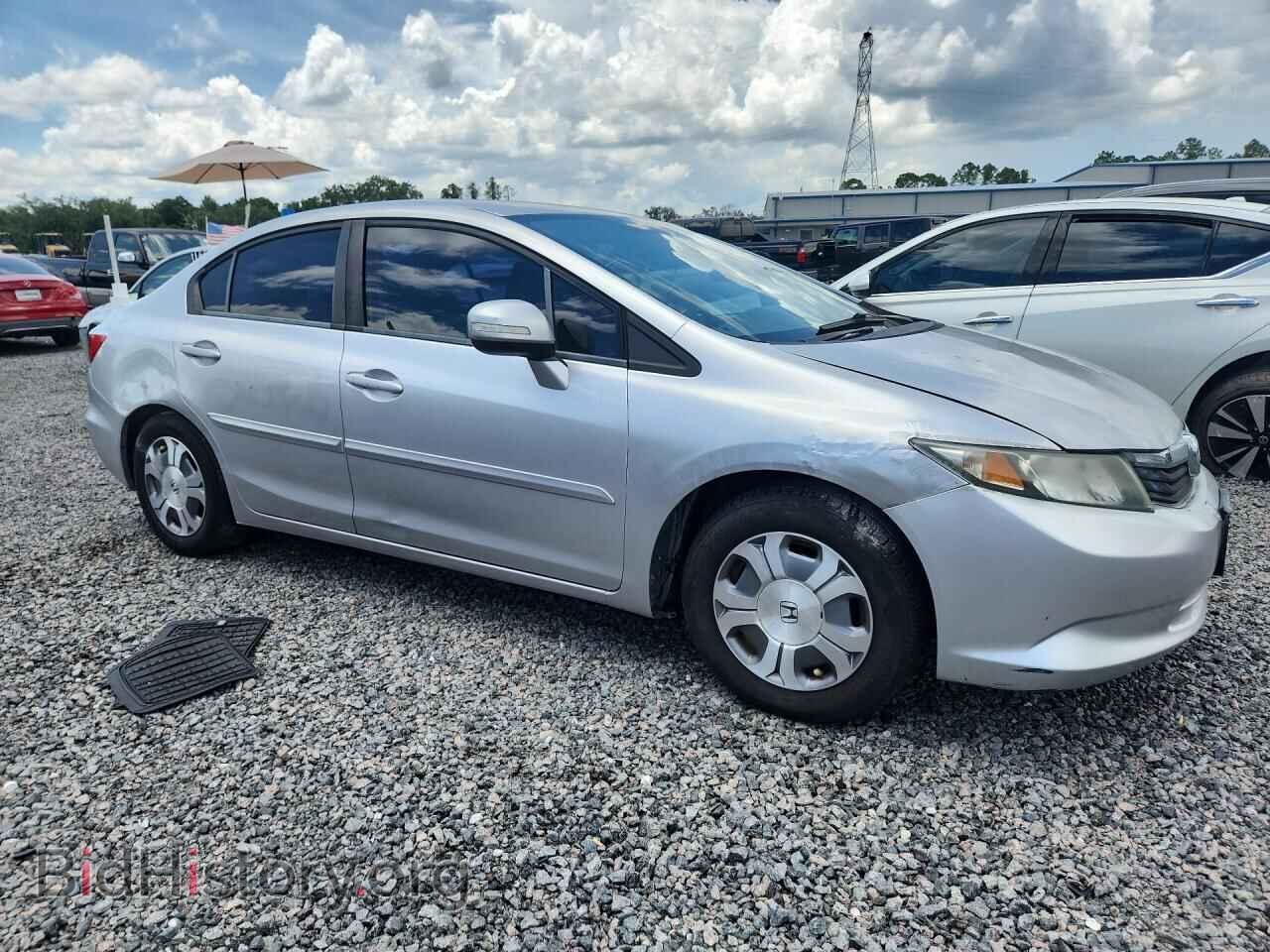 2012 HONDA CIVIC - VIN: JHMFB4F21CS008751 - Фото 4
