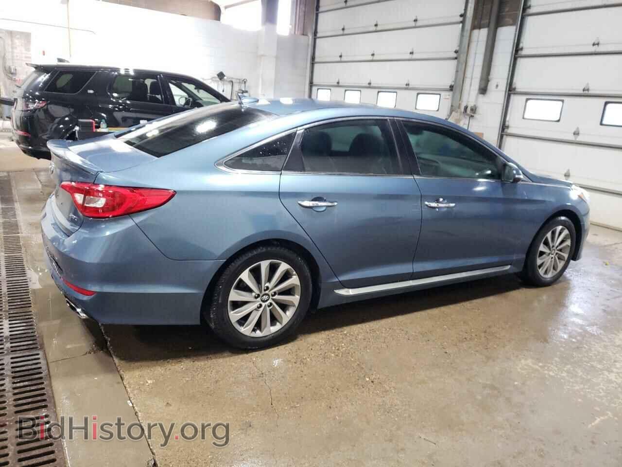 2017 HYUNDAI SONATA - VIN: 5NPE34AF1HH500061 - Фото 3