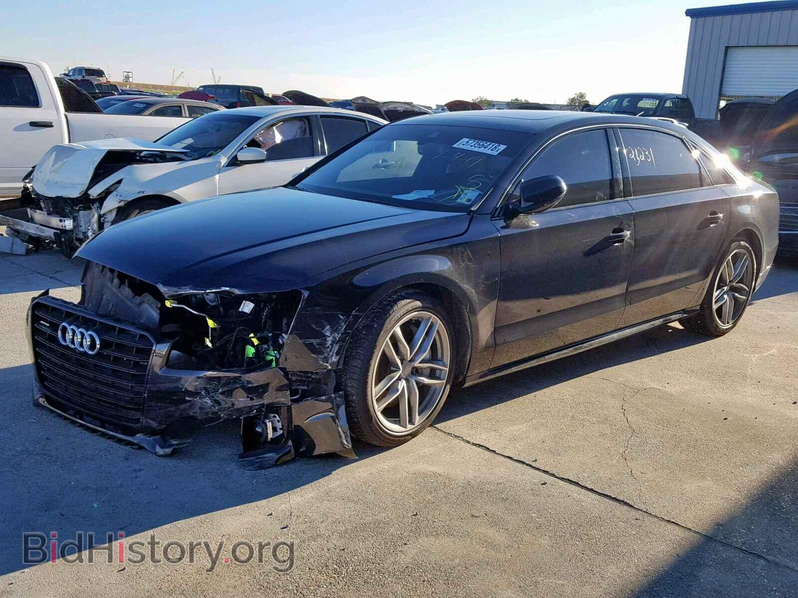 2017 AUDI A8 - VIN: WAU44AFD6HN014728 - Фото 2